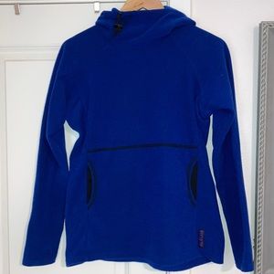 Melanzana Blue Women’s Micro Grid Hoody Size M